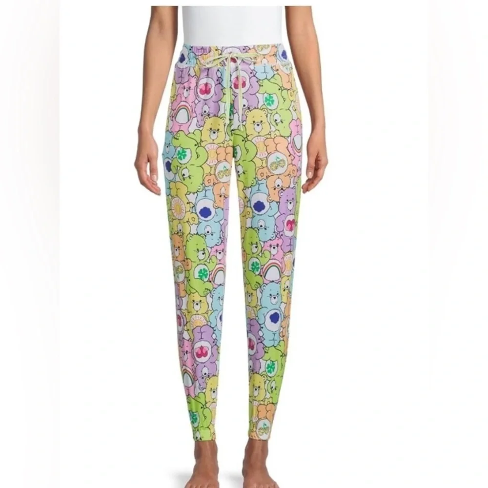 Care Bear sleep pants with pockets-large like new